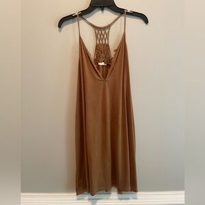 Entro suede sun dress